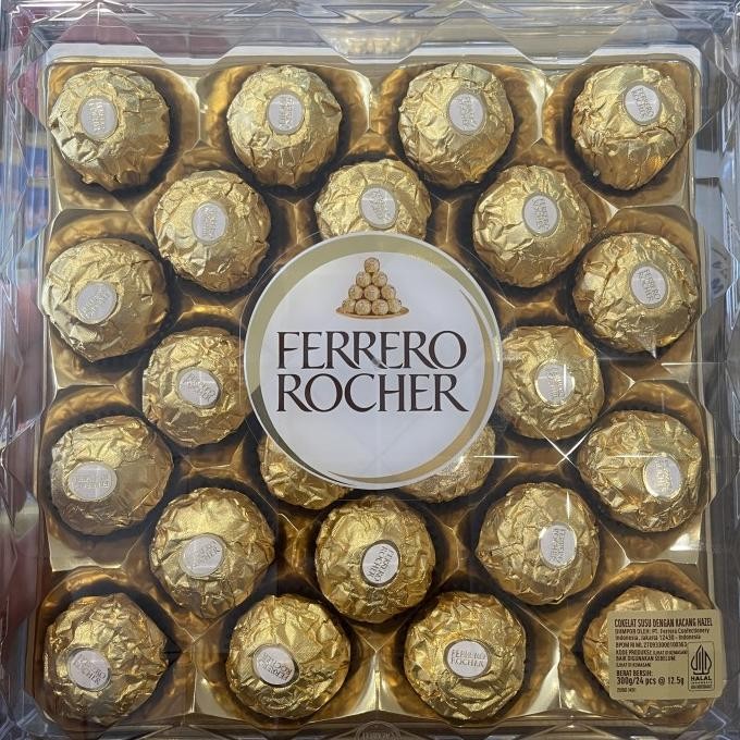 

Terlaris Coklat Ferrero Rocher T24 Isi 24 Pcs Ferero Ferrerro Fererro Ready Stok