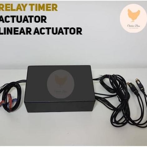 Relay Timer Aktuator Linear Actuator untuk Mesin Tetas Telur Ayam Original dan Terpercaya