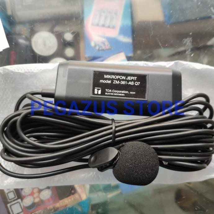 Terlaris Mic Jepit TOA Mic Imam Mic Pidato Jepit TOA ZM-361 Mik Jepit TOA ZM361 SALE