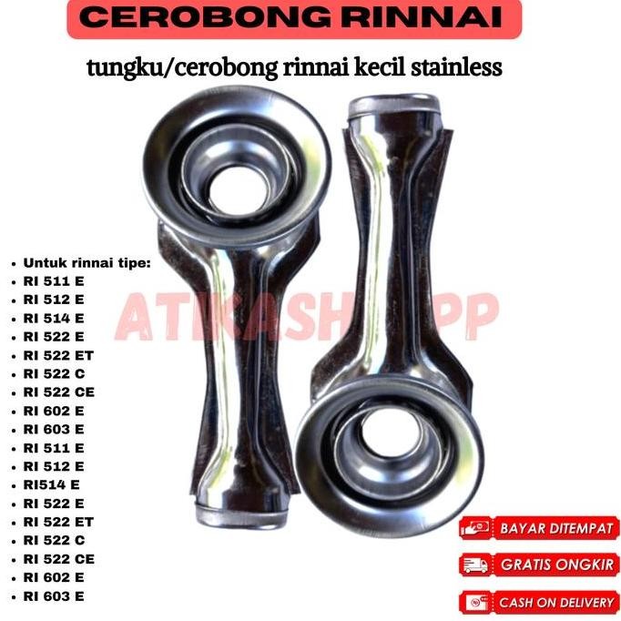 Tatakan Kompor Gas Rinnai 2 Tungku Tatakan Kompor Gas Rinnai Kaki 4 Cerobong Tungku Kompor Gas Rinna
