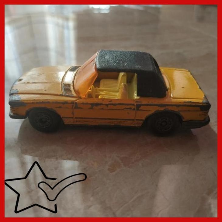 [DTH] MATCHBOX MERCEDES 350SL LESNEY MADE IN ENGLAND FULL BESI ANTIK 1973 OK