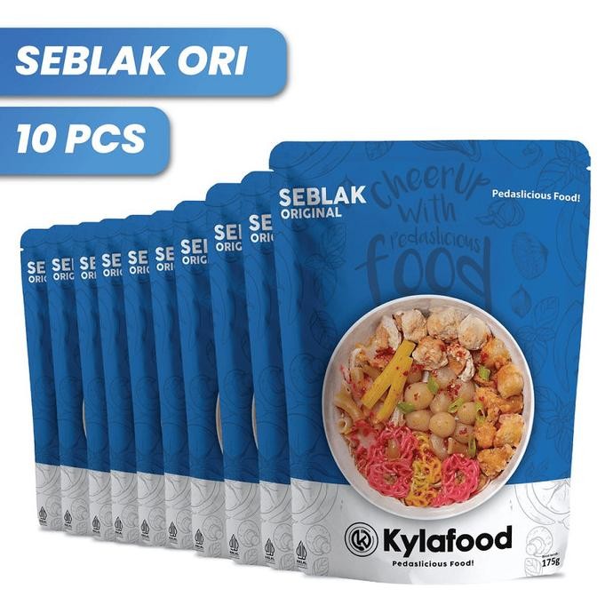 

Terlaris Kylafood Seblak Original Isi 10 Pcs Ready Stok