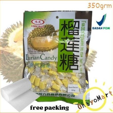 

Hong Mao Durian Durian Candy Permen Durian Permen 350Grm