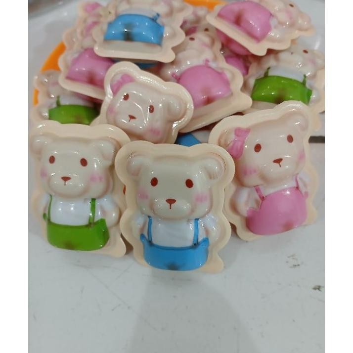 

Gummy Beard 1 Tople 60 Pc Permen Raa Trawberry