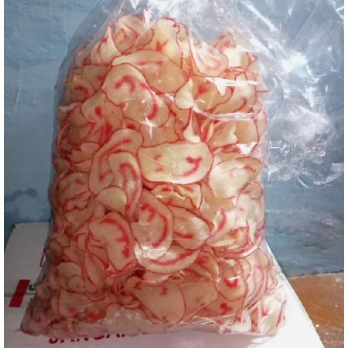 KRUPUK SINGKONG/KRUPUK SINGKONG MERAH PUTIH/KRUPUK SINGKONG TROWOLO