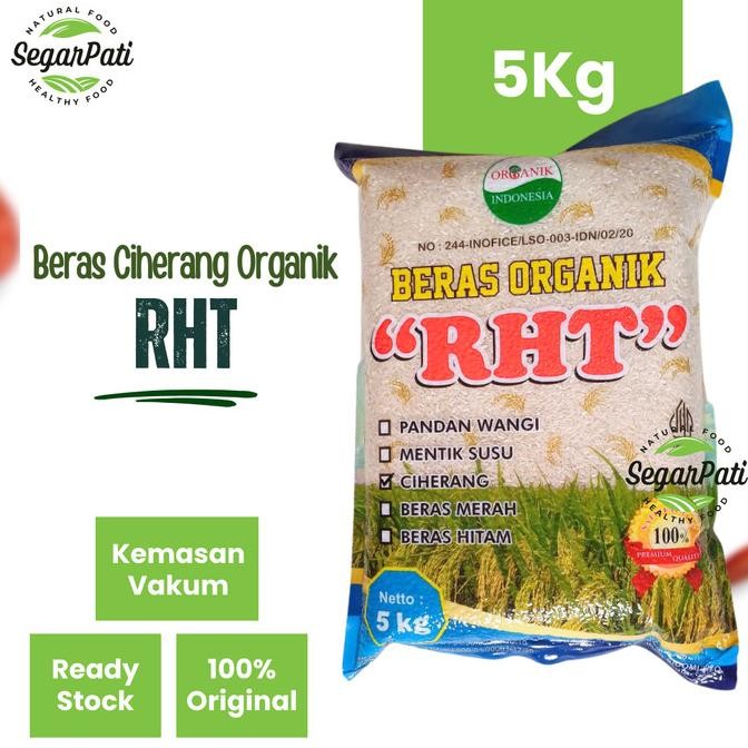 

Terlaris 5Kg Beras Ciherang Organik Premium Rht Bersertifikat Ready Stok