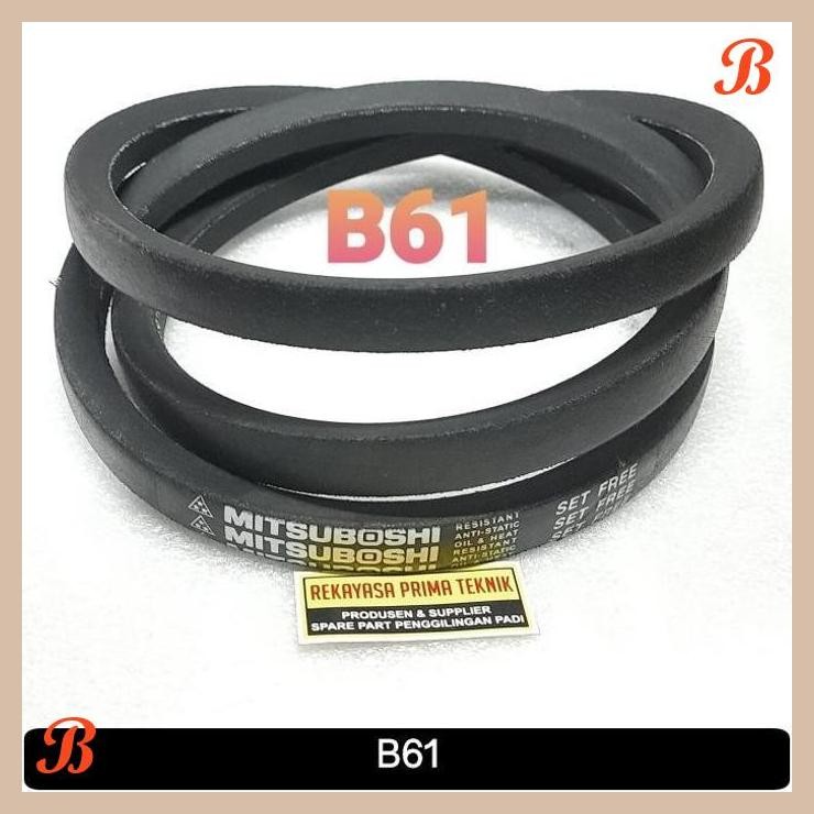 | RKY | B61 MITSUBOSHI V BELT B 61 B-61 BUKAN MONITOR TABUNG