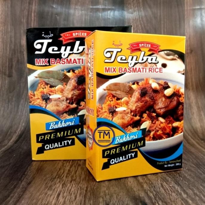 

@#@#@#] TEYBA MIX BASMATI RICE 300gr - (Kabuli, Biryani, Mandi, Bukhori)