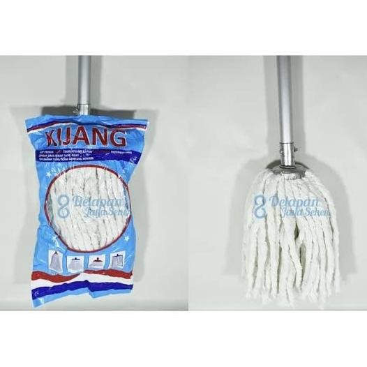 ```````] Pel Kijang | Pel Lantai | Kain Pel Bulat | Pel Gagang Stainless | Mop