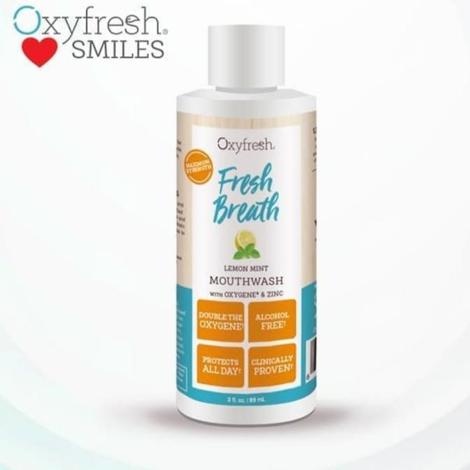 

Produk Baru!! Oxyfresh Kumur LEMON 89ml / Oxygene kumur