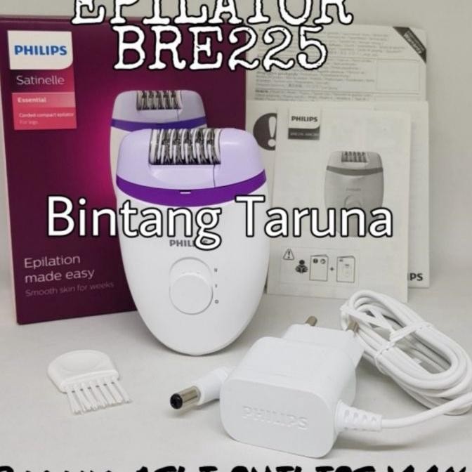 Epilator Philip Bre225 Philip Atinelle Eential Compact Epilator Bre225 Ghilang Ai