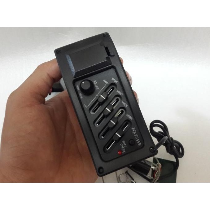 Pickup gitar / Pream / equalizer / spul gitar akustik 7545R import IQB