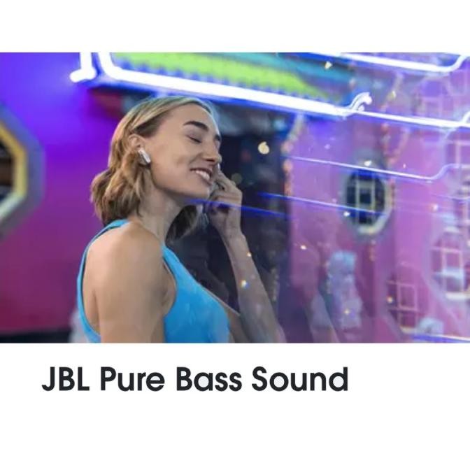 CO JBL Tune Flex / Tune Flex Ghost EditionTrue Wireless Noise Cancelling Earbuds / TWS