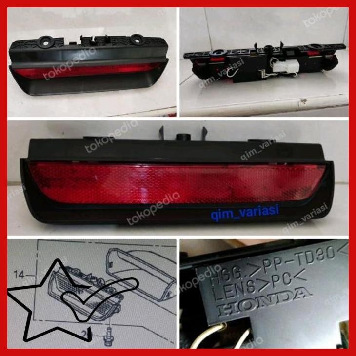 [QIM] LAMPU STOP REM LED BAGASI HONDA JAZZ GE8 GE 8 2012 2013