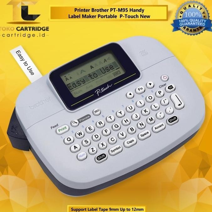 

CO BROTHR Label Printer PTouch PT-M95 M95 Portable Handy Label Maker
