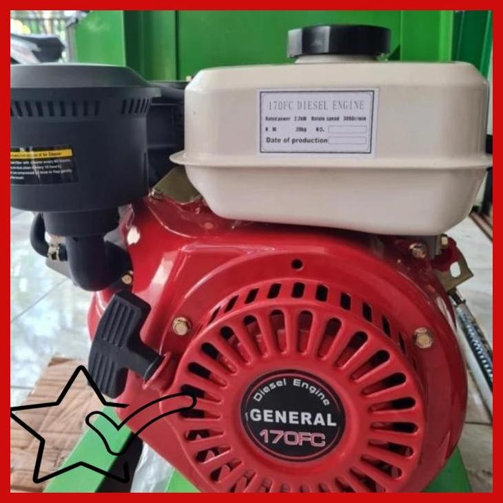 [SDB] MESIN DIESEL 170F GENERAL / ENGINE SOLAR 170F SOLAR GENERAL
