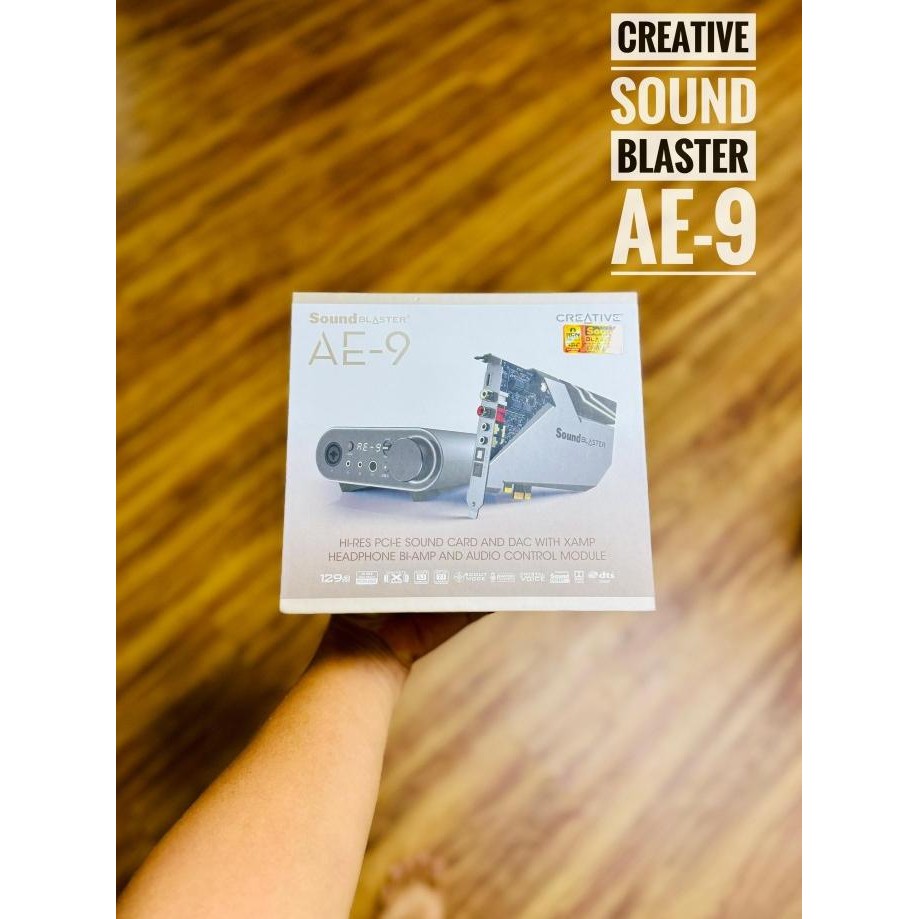 CO Creative Sound Blaster AE-9 - Ultimate PCI-E Sound Card and DAC