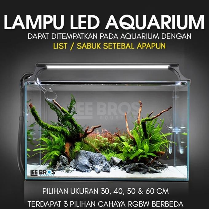 Lampu - Lampu Aquarium Rgbw /  Led Aquarium / Lampu Akuarium 30Cm 40Cm 60Cm