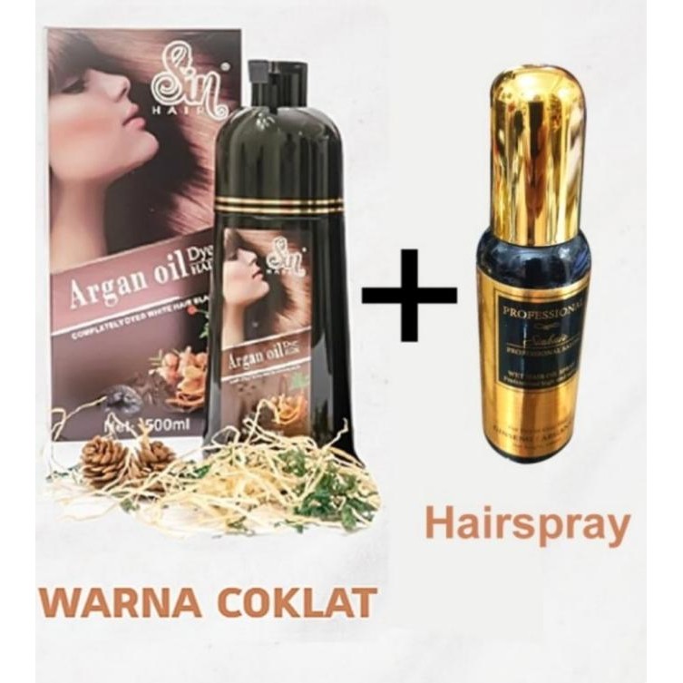 Sinhair Shampoo Perawatan Warna Rambut Anti Uban From Japan Asli