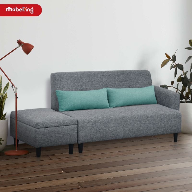 Mobeliving - Sofa Tamara Puff Storage
