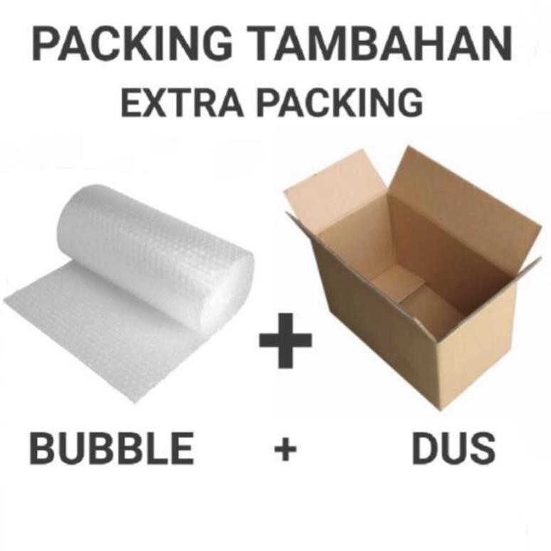 

Discount Tambahan Packing Dus/Bubblewrap