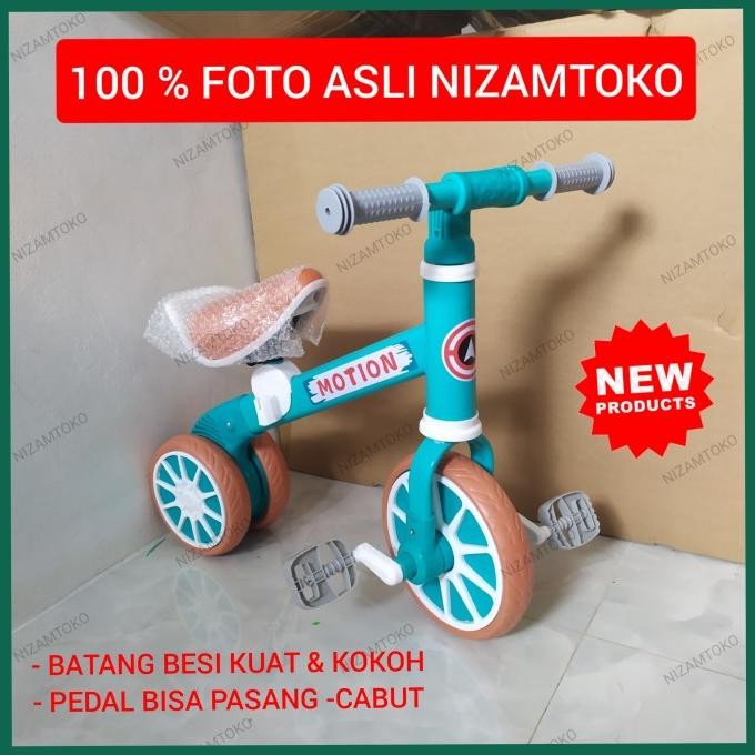 BALANCE BIKE MOTION 2IN1 / SEPEDA RODA TIGA / SEPEDA ANAK