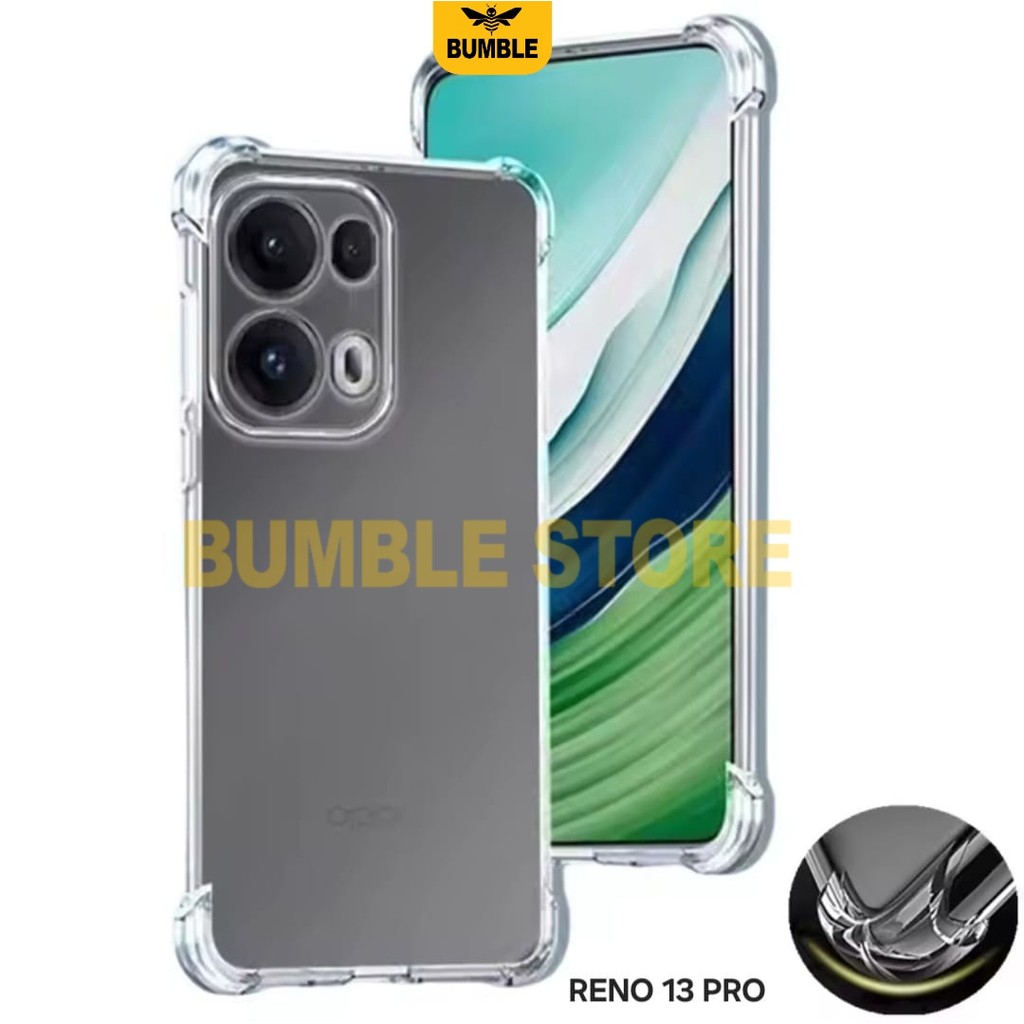 Bumble - Softcase Anticrack tebal Case Oppo Reno 13F Oppo Reno 13 5G Oppo Reno 13 Pro