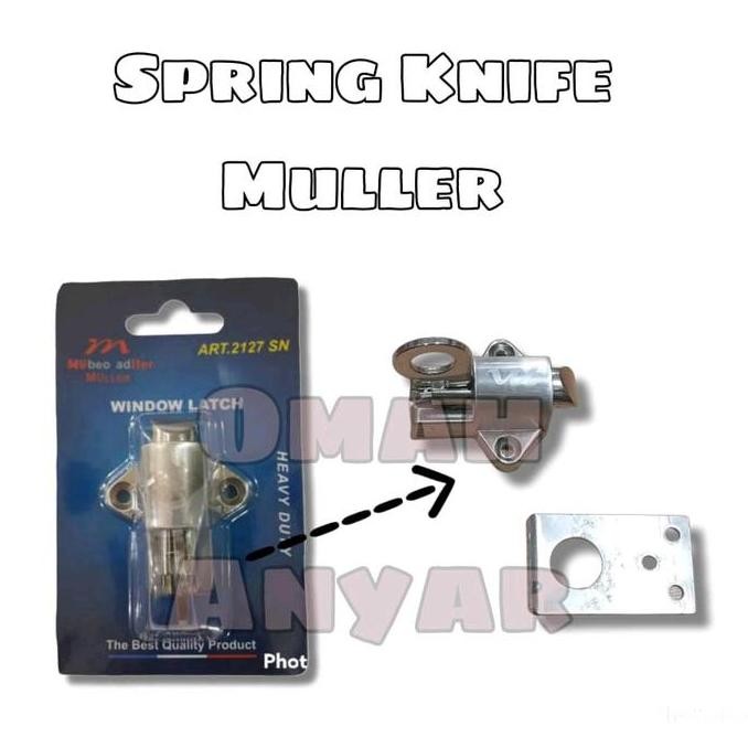 ------] Spring Knife Grendel Pintu Jendela Muller