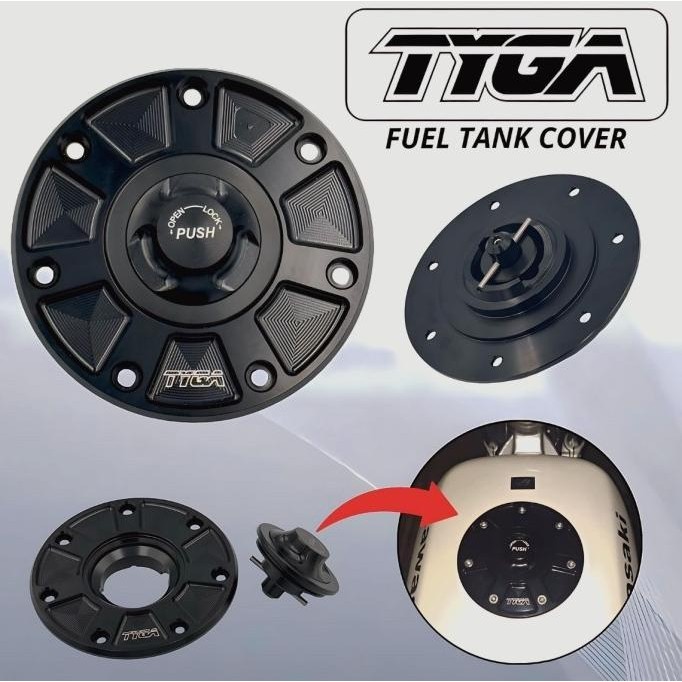 New TUTUP TANGKI NINJA R150 NINJA RR NINJA SS FULL CNC SUPER KIPS