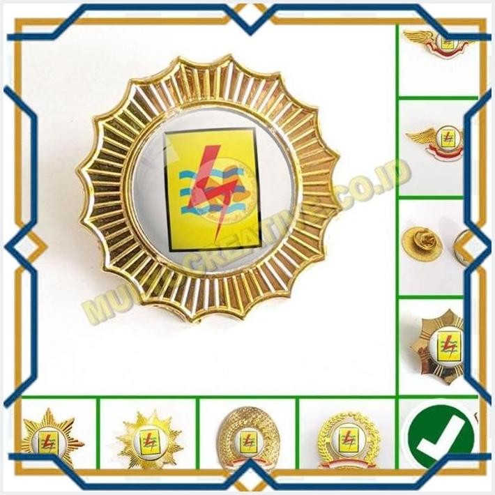 [MUL] PIN PLN PIN BROS WING LOGO PLN PERUSAHAAN LISTRIK NEGARA