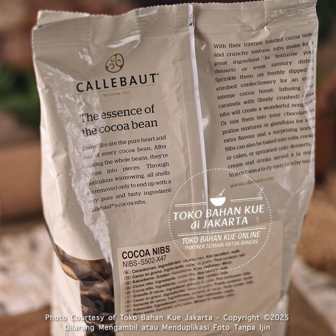 

CALLEBAUT COKELAT NIBS 250GR PURE COCOA NIB KAKAO BIJI COKLAT MURNI