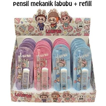

Kualitas terbaik] Pensil mekanik cetek labubu dengan isi refill 0.5mm mechanical pencil