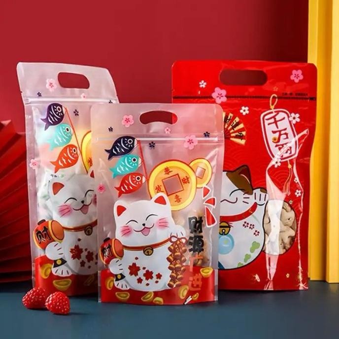 

populer] Kantong ziplock imlek 5pcs CNY plastic bag sincia
