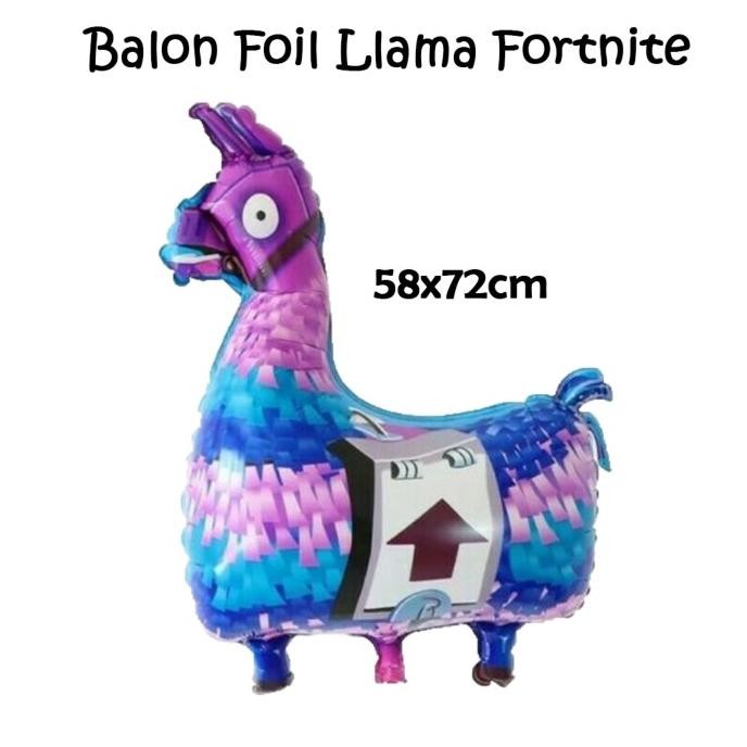 cusss order] Balon Foil Llama Fortnite / Balon Alpaca Battle Royale