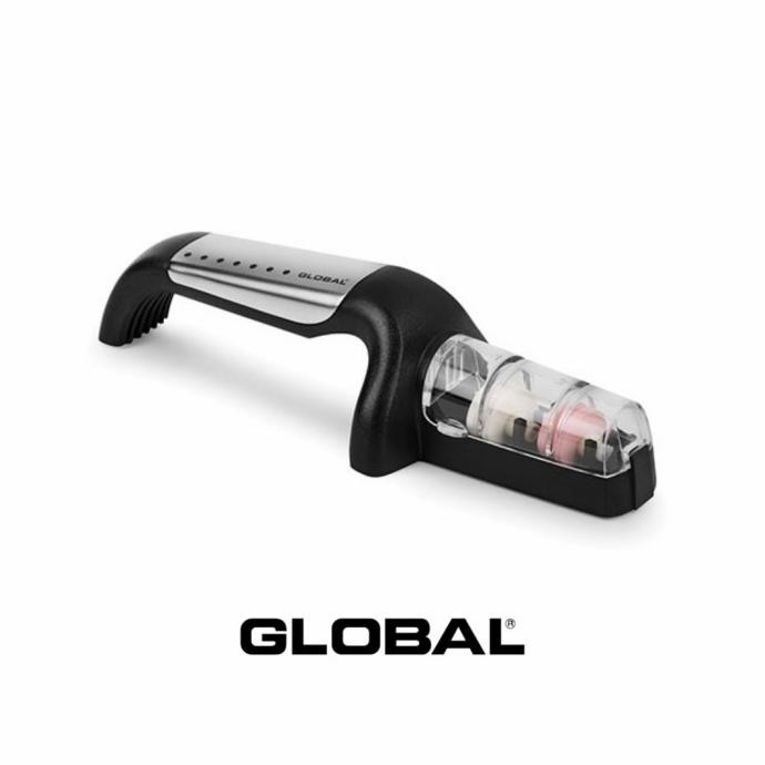 

CO Global 2 Stage ceramic water sharpener with stainless steel handle