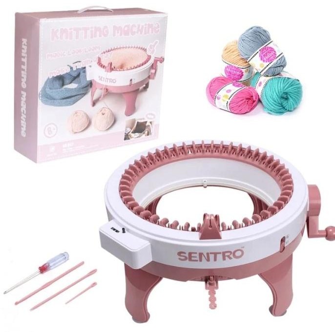 Alat Rajut Otomatis Cardigan Syal Topi | Smart Weaving Machine Cross-B