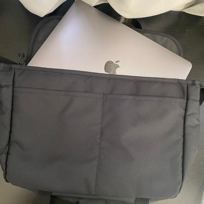 Sale Mlb Messenger Bag Black / Tas 100% Original