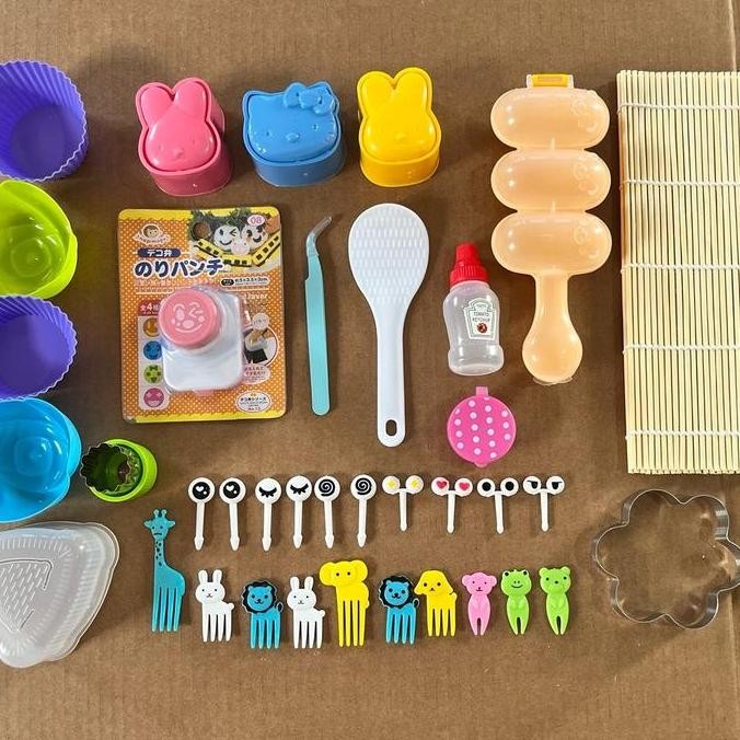 

CO PAKET 37 pcs PAKET LENGKAP BENTO