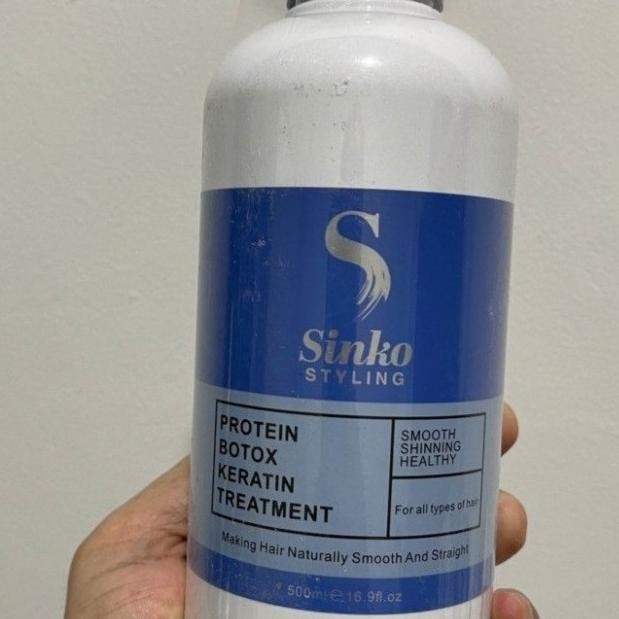 Keratin Botox Sinko Blue Keratin Treatment 500 Ml Original Dan Terpercaya