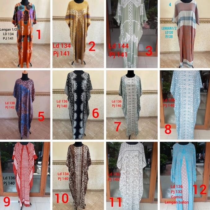 Lu~za daster batik pekalongan ori