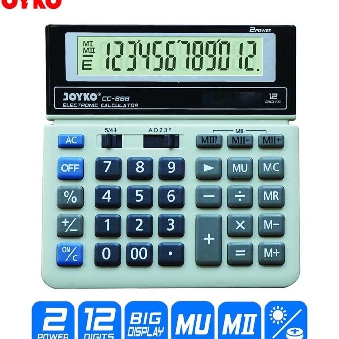 

Calculator Alulator Joyo Cc868 12 Dit