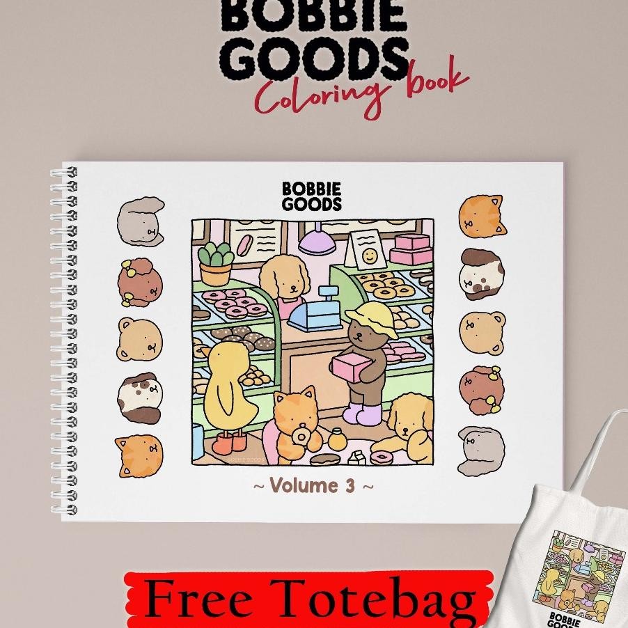 

Bobbie Good Colng Boo Volume 3 Free Totebag
