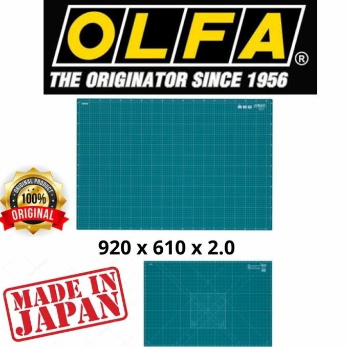 

Terlaris Alas Matras Potong 920 x 610 MM Cutting Mat CM-A1 Olfa SALE