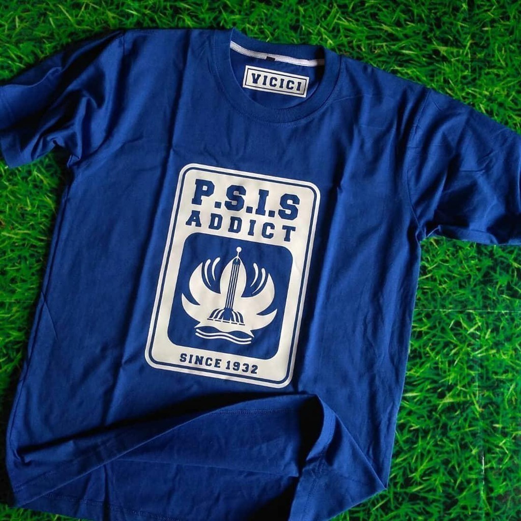 Kaos T Shirt Pria Semarang Football Hooligan Psis