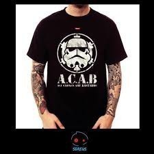 Kaos T Shirt Pria Casual Football Ellesse Acab Ultras Hooligan