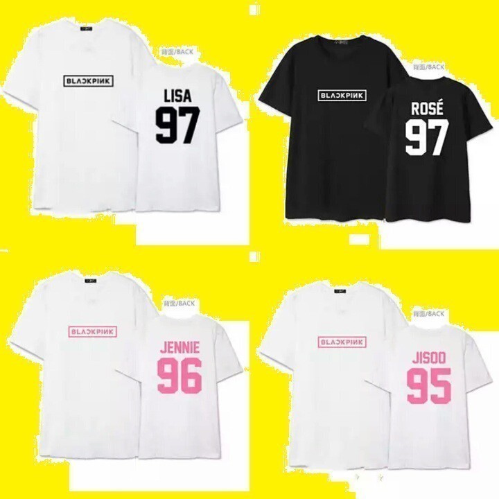 Kaos T Shirt Pria Blackpink