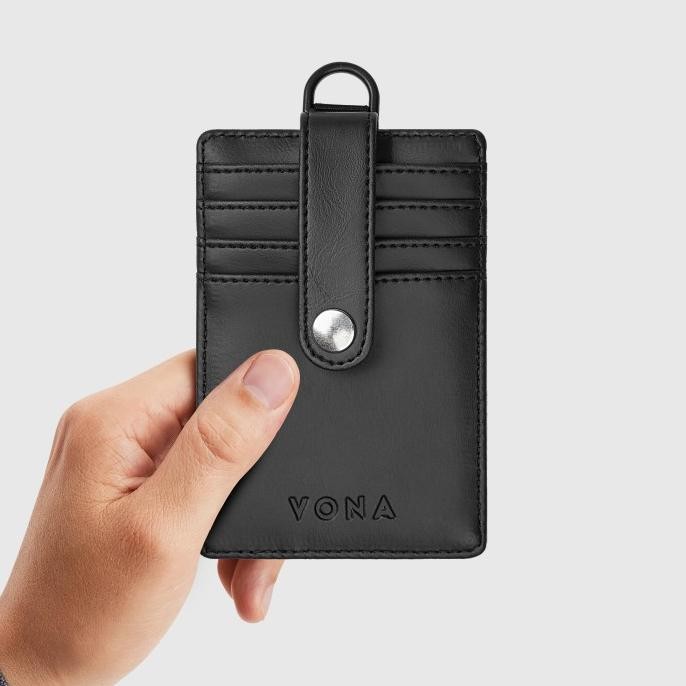 Promo Vona York Lanyard Wallet - Dompet Kartu Id Card Holder Tali Panjang