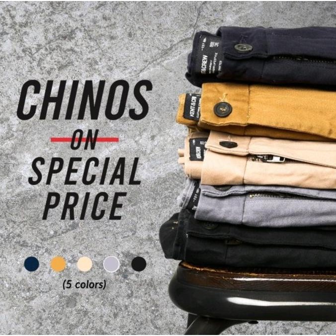 Murah Kent&Crew Celana Chino Pria