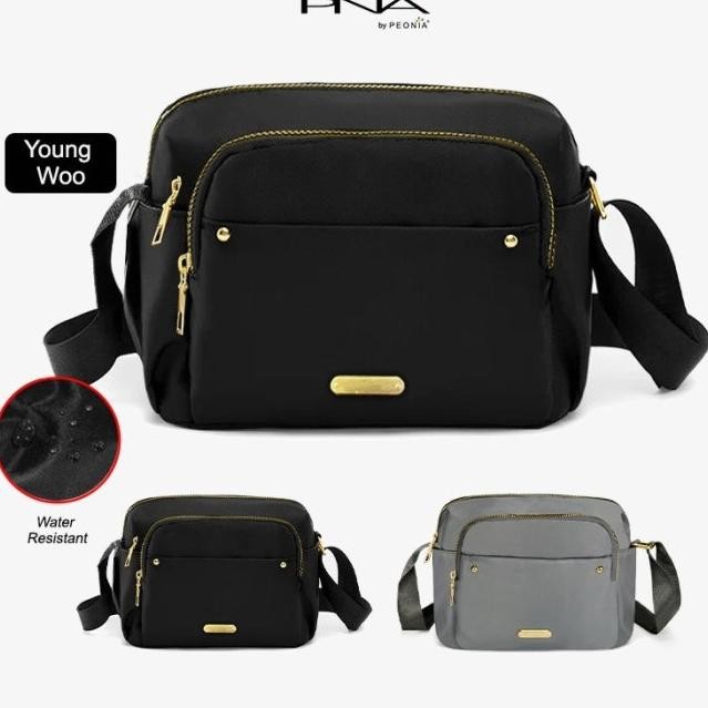 Murah Peonia Pna Youngwoo Tas Selempang Wanita Elegant Outdoor