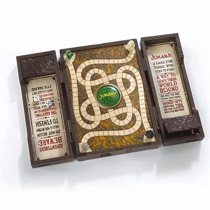 TERBARU THE NOBLE COLLECTION JUMANJI MINIATURE ELECTRONIC BOARD GAME 